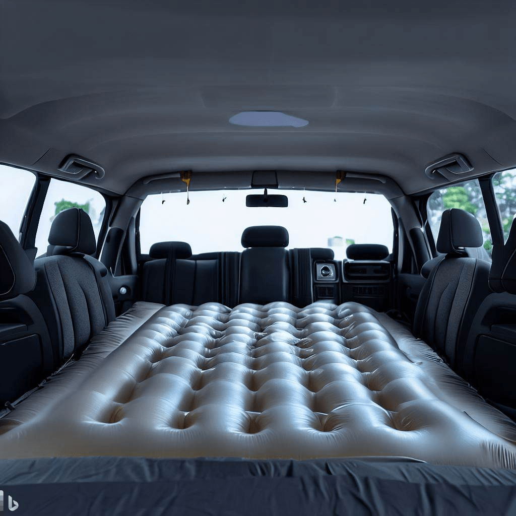 Air Mattress in Car
